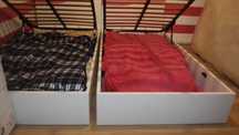 Cama de criança bem espaçosa