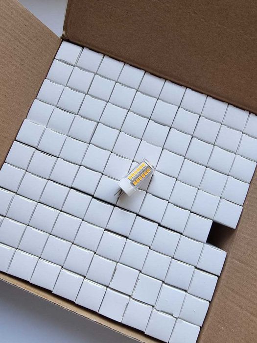 Світлодіодна LED лампа 12V 3000 К Тепле світло Скляний корпус