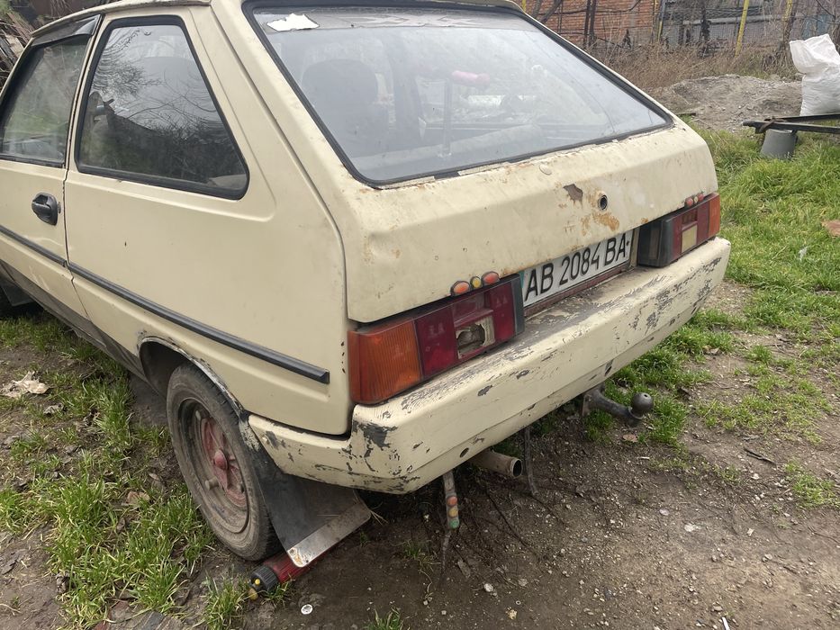 Заз таврия на полном ходу.