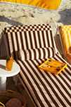 PALM HEIGHTS x H&M Wzorzysty ręcznik plażowy brązowy