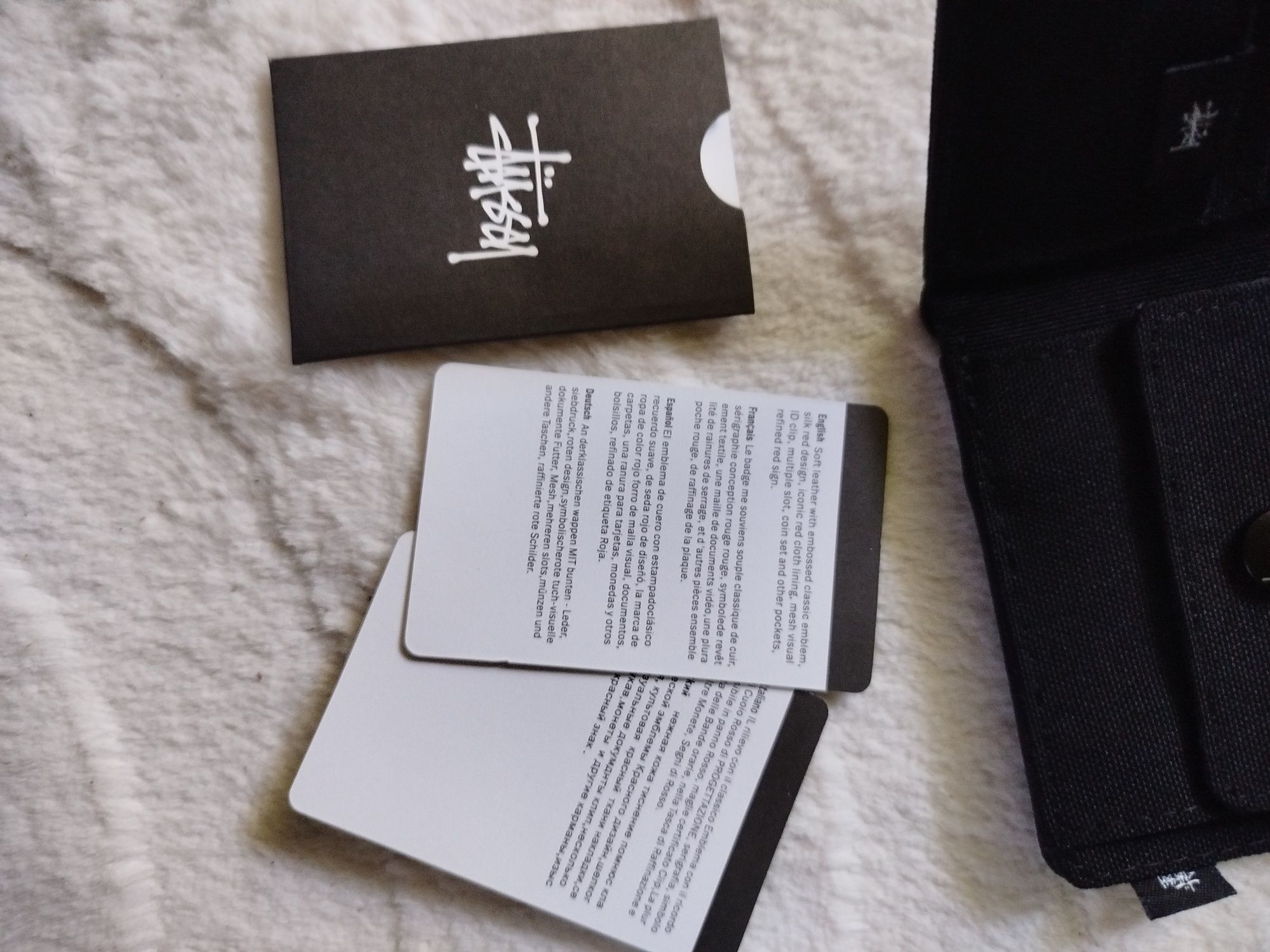 Stüssy Portfel Wallet