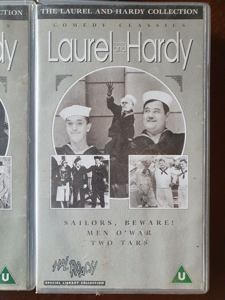 VHS Laurel and Hardy / Bucha e estica