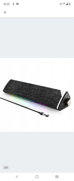 Głośnik bluetooth saundbar USB