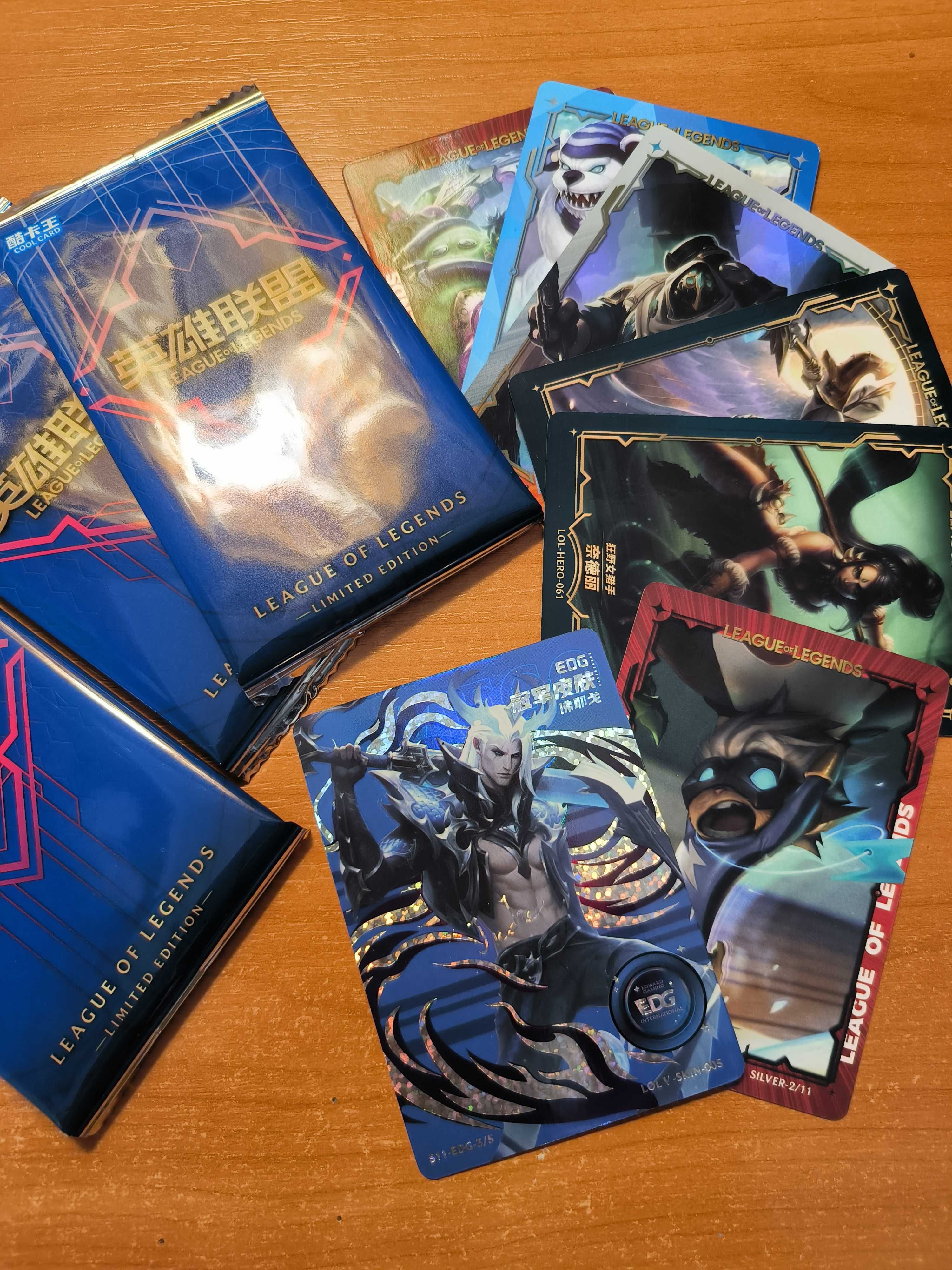 League of Legends Collection / Коллекционные карты Лига Легенд Аркейн