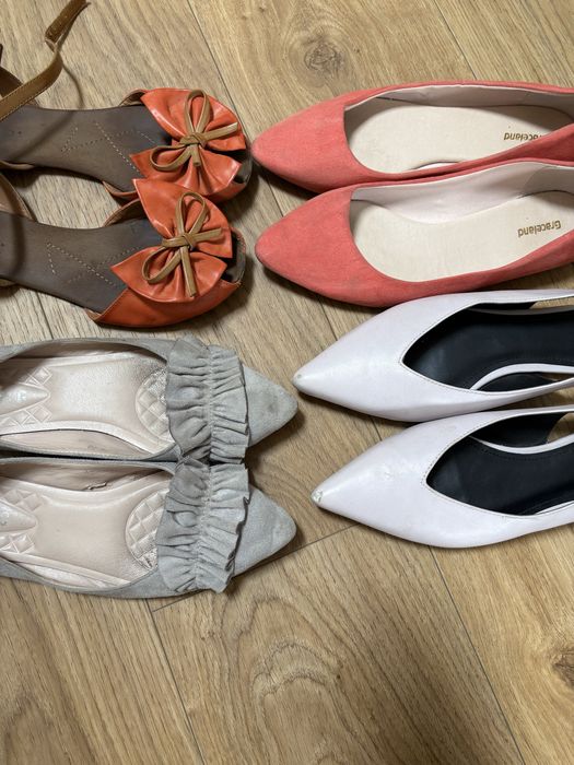 Sandaly polbuty baleriny