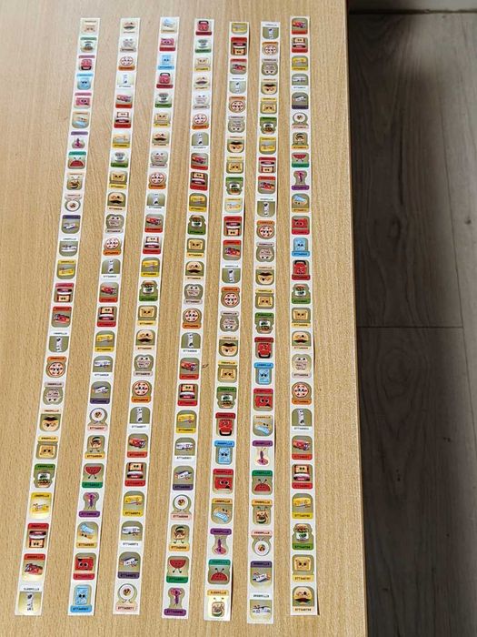 Naklejki Gang Biedroniaków 20 szt naklejek