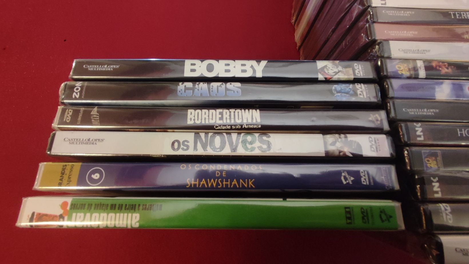 DVDs vários filmes NOVOS SELADOS