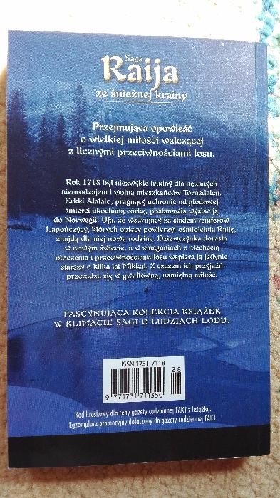 Bente Pedersen Saga Raija ze śnieżnej krainy - Obcy ptak