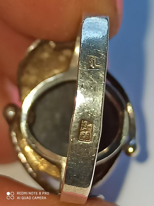 Srebrny pierścionek Agat Kłodzko warmet