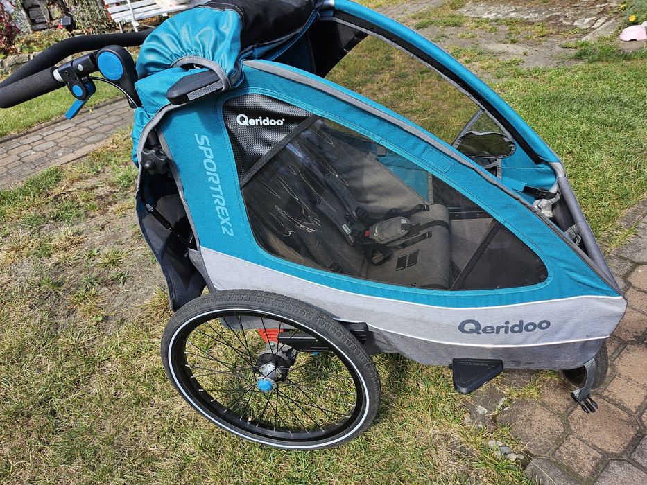 Przyczepka rowerowa qeridoo sportrex 2