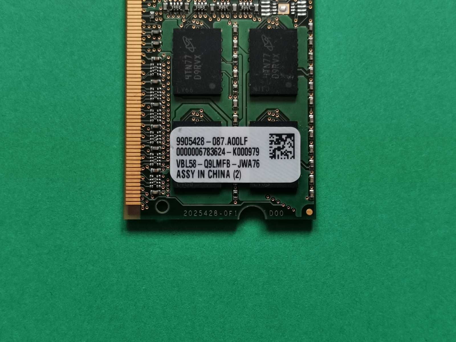 DDR3 8GB KingSton 12800 L