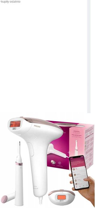 Depilator Laserowy BRI921 IPL Philips Lumea Seria 7000 + Trymer, nowy!