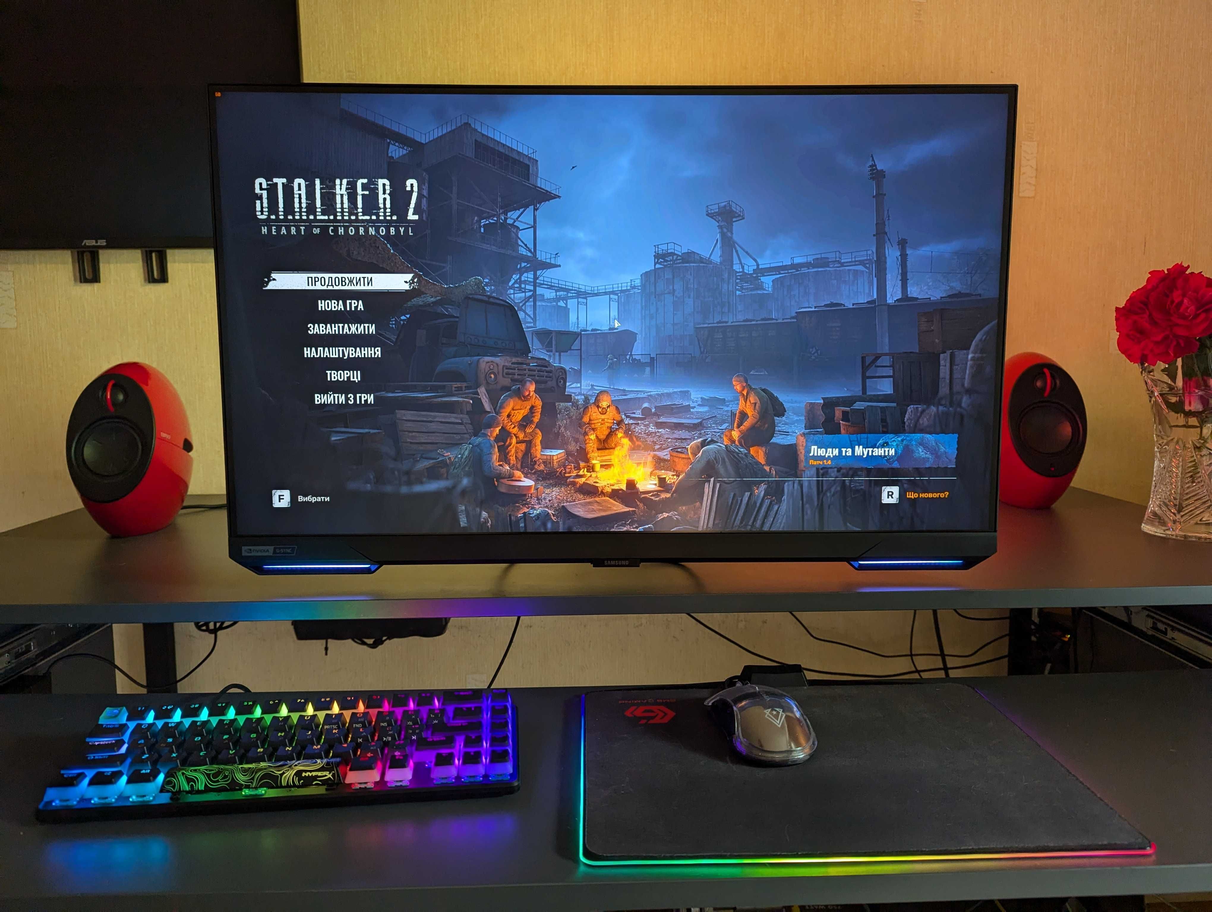 Ігровий монстр Samsung Odyssey G70B 32'' 4K HDR 10bit 144Hz 1 ms