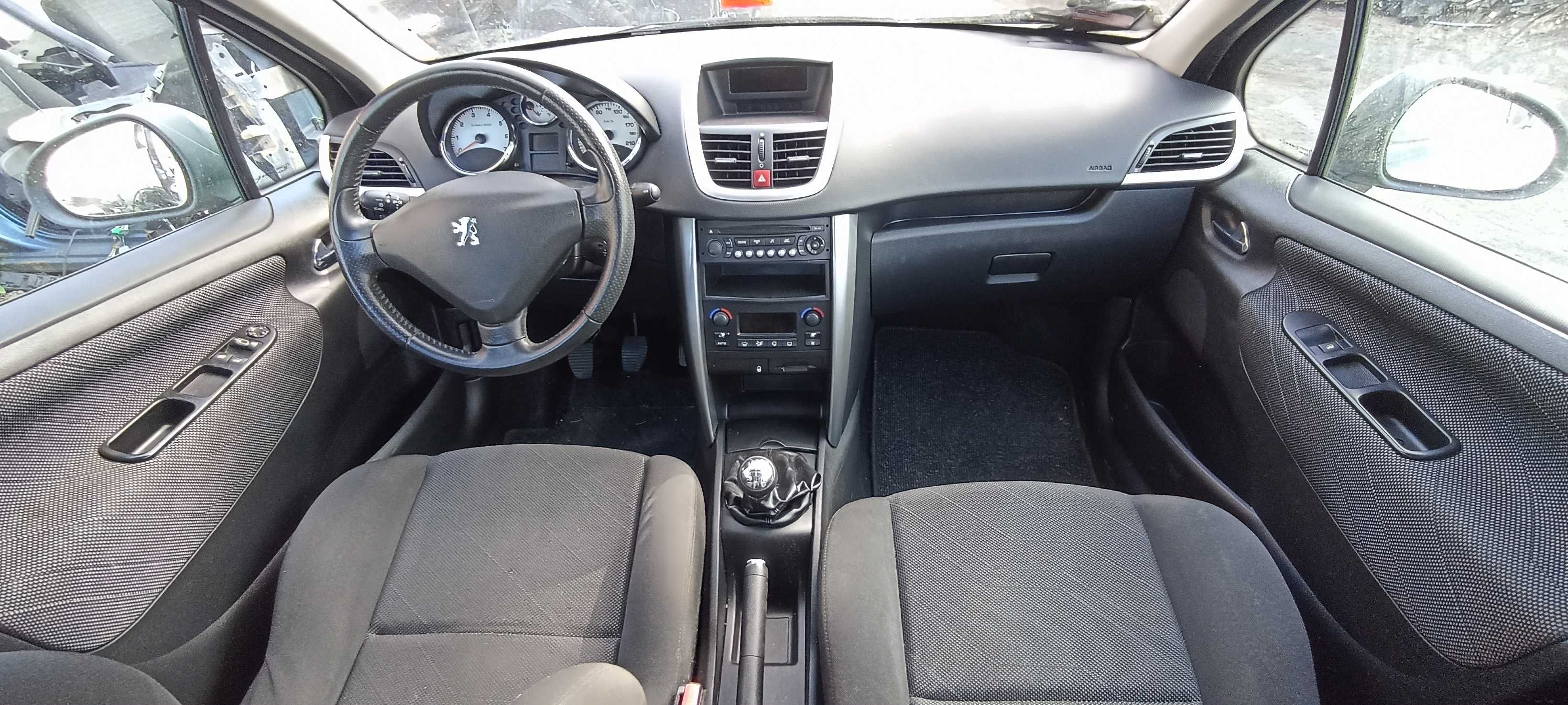 zderzak tył tylny peugeot 207 lak ets