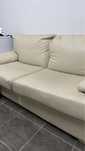 Sofa 2 lugares pele sintetica