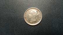 Straits Settlements 5 centów 1897 H_srebro