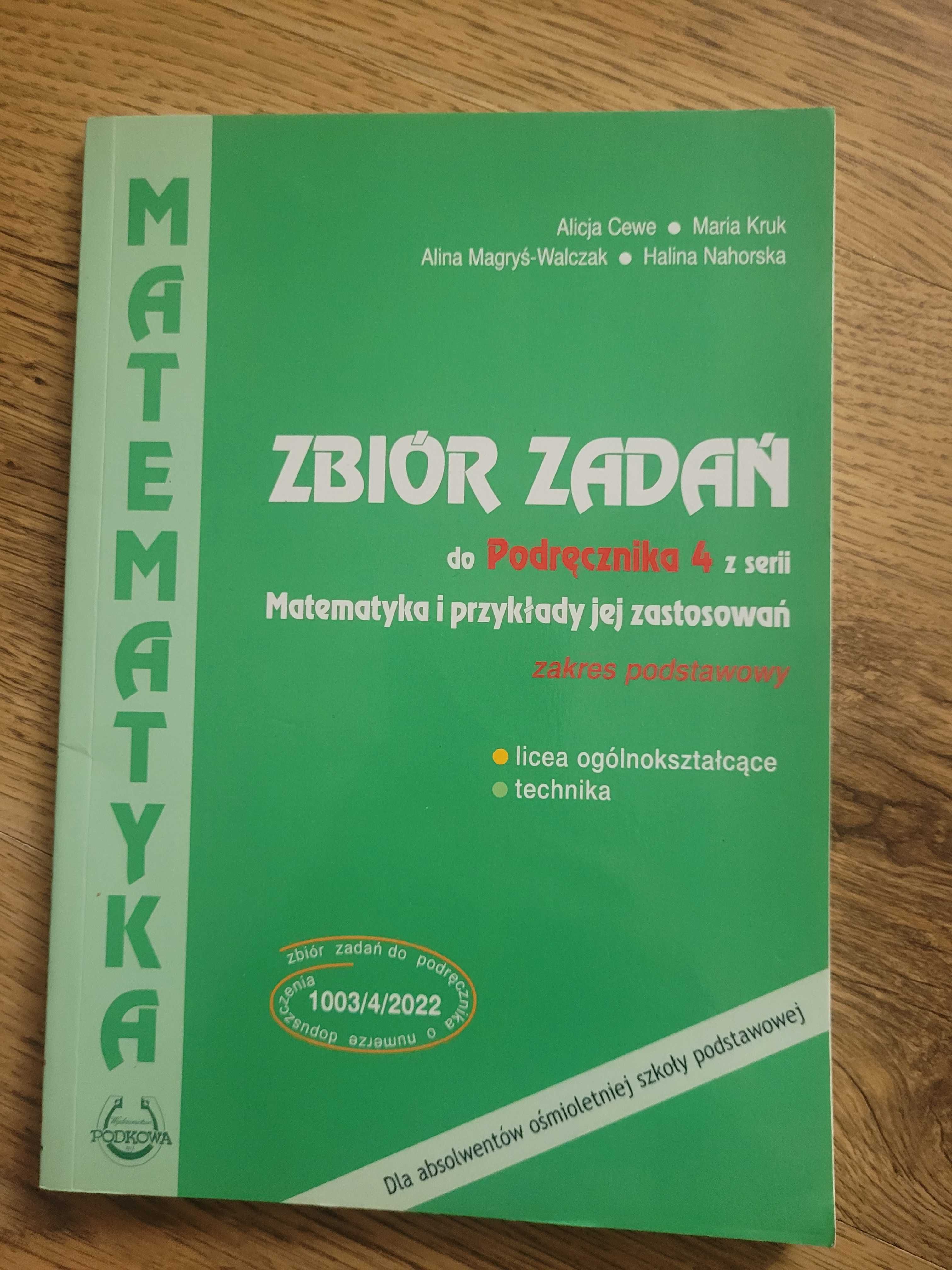 Zbiór zadań matematyka 4