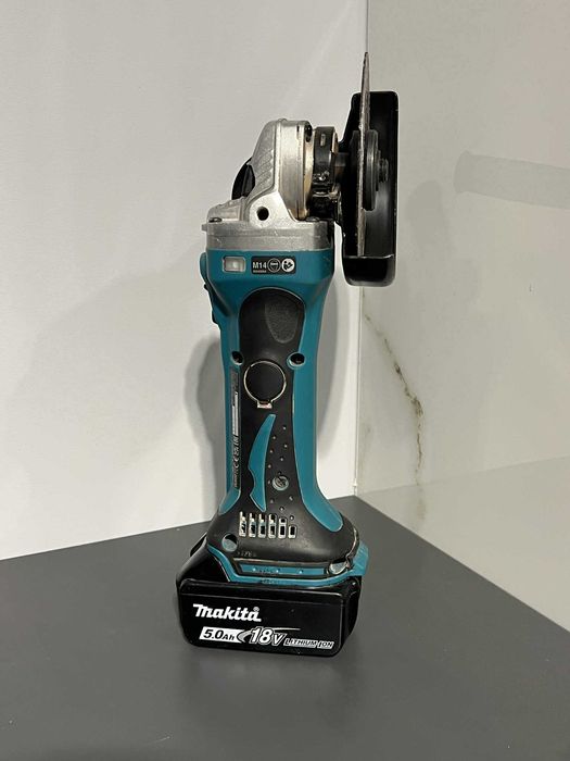 Szlifierka kątowa Makita DGA452, bateria 5Ah, rok 2024/Komis Krzysiek