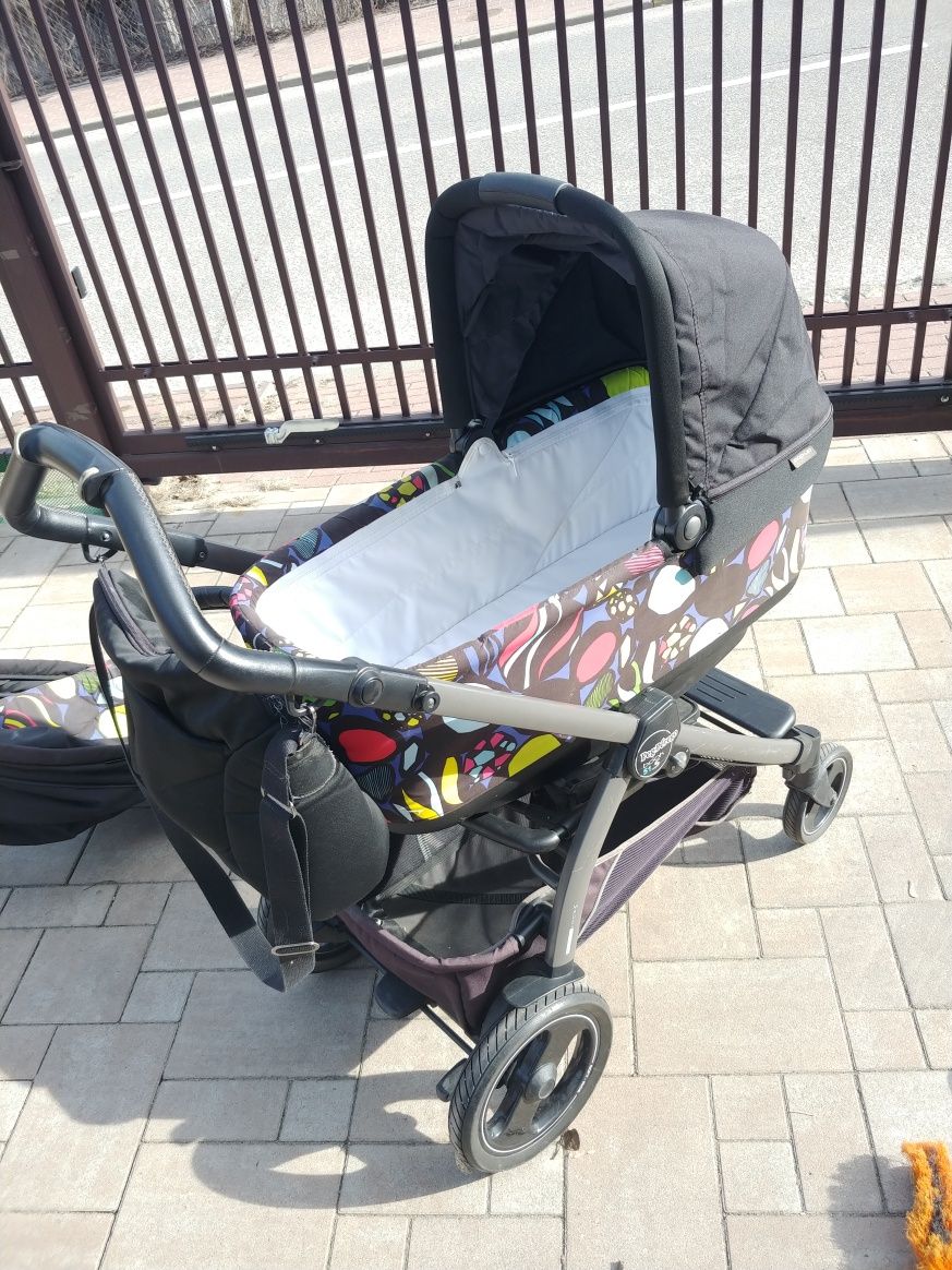 Wózek Spacerówka Fotelik z Bazą Nosidełko Peg Perego Book 51s 4w1