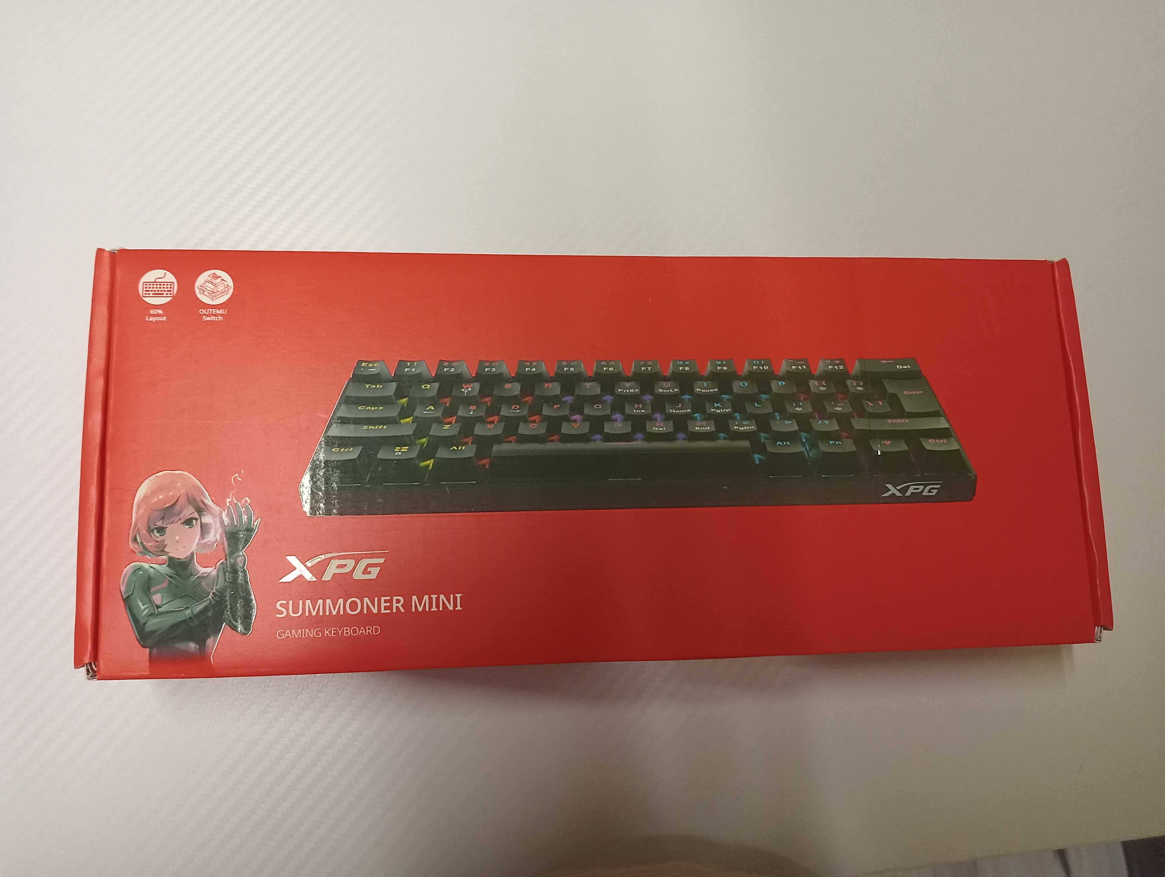 Klawiatura przewodowa xpg summoner mini 60%