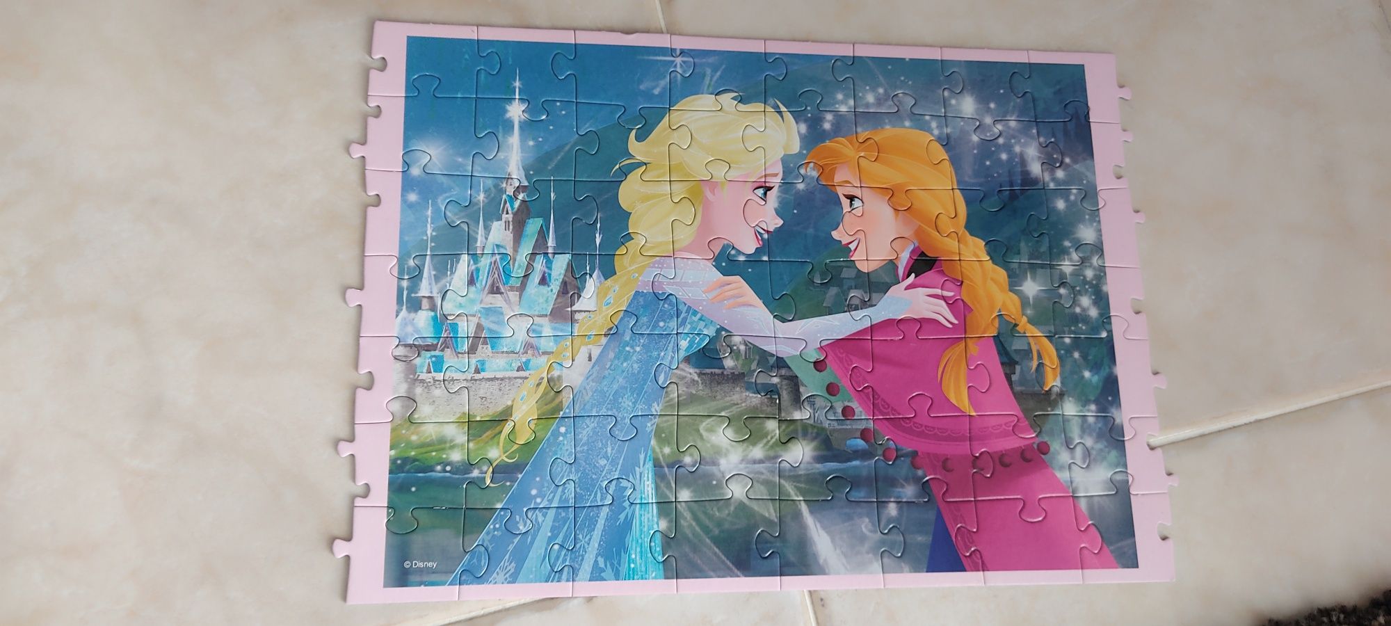 9 Puzzles da Frozen - 348 peças