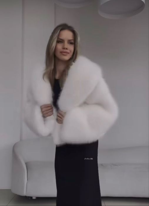 Сама трендова Еко шубка з Premium хутра Tissavel під песця