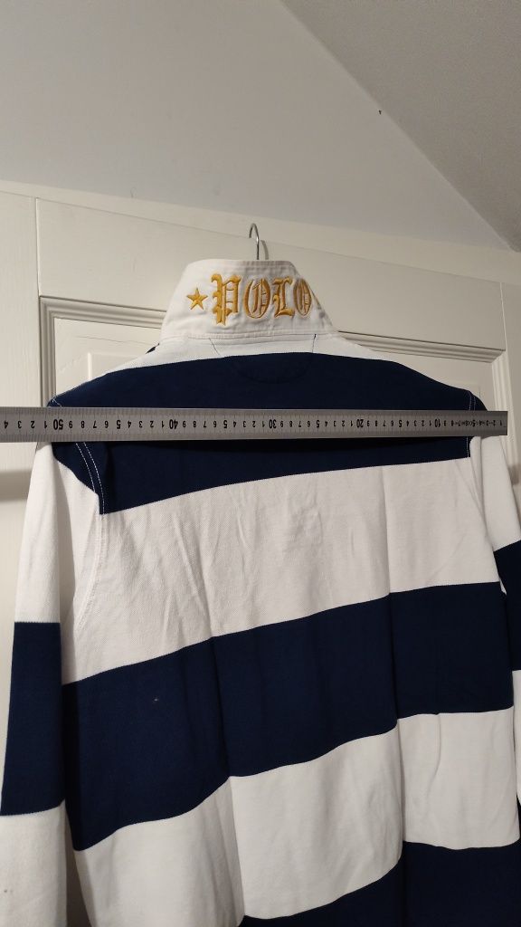 TqNowa bluza POLO Ralph Lauren polówka Rugby z długim rękawem. Rozm M.