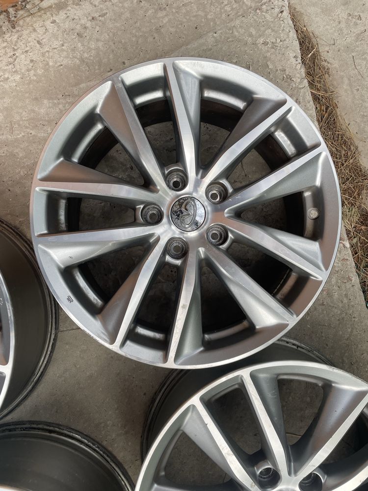 Оригінальні литі диски Nissan / Infiniti 17x7.5J - 5x114.3 – 4 шт.