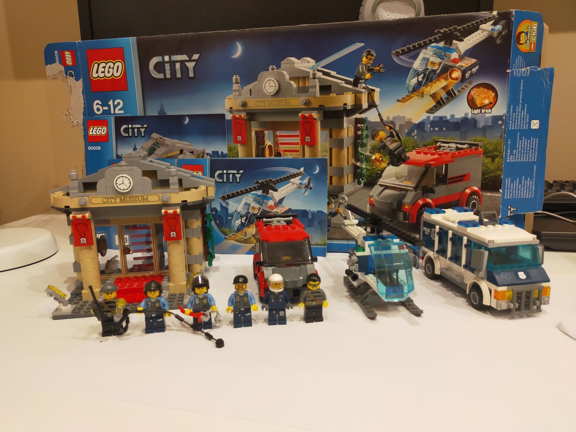 LEGO city policja 60008 instrukcja pudełko