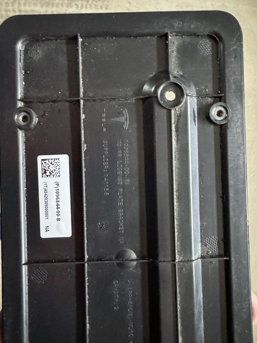 Подіум під номер USA Tesla model 3 / Y задній