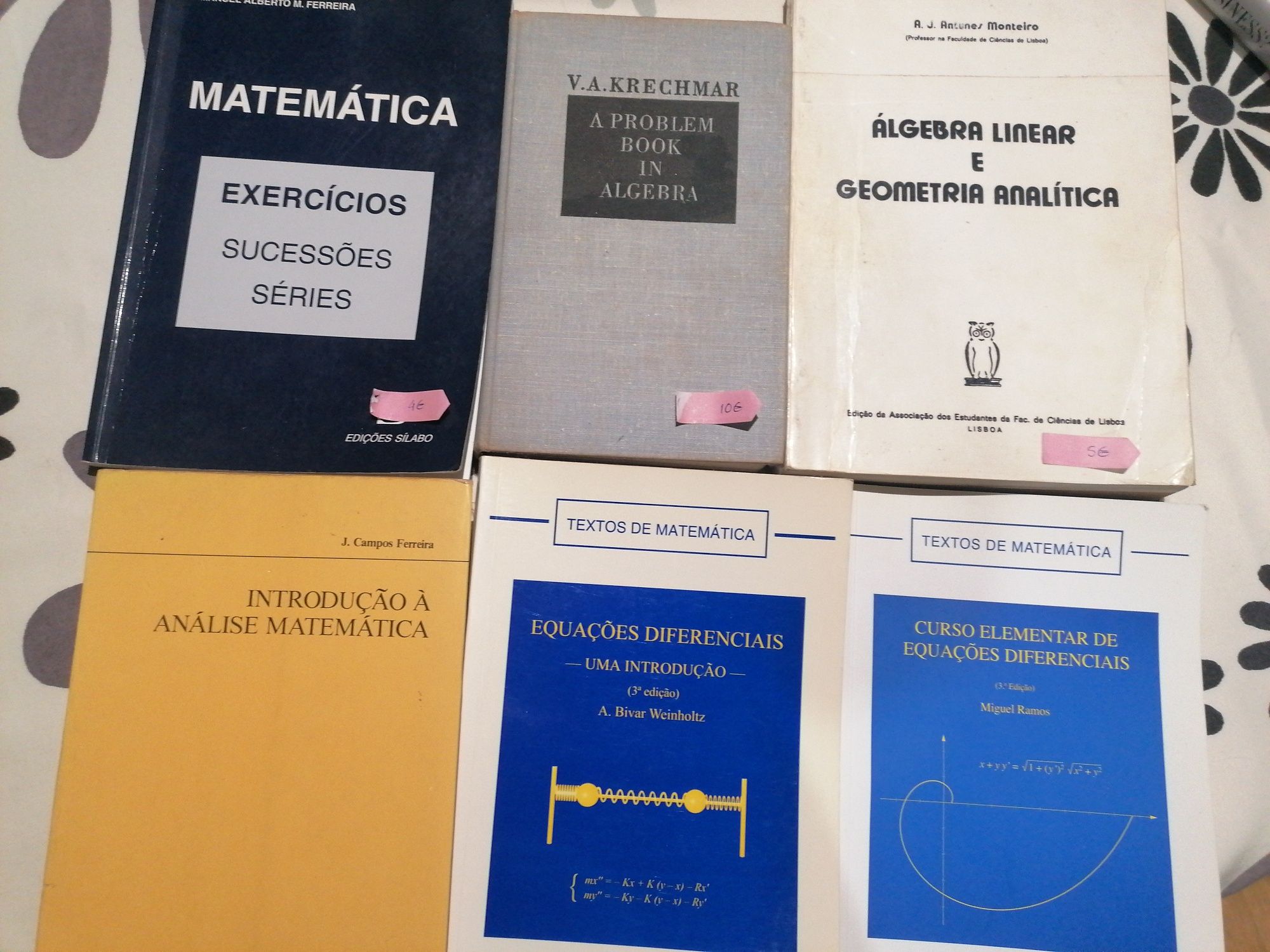 Livros técnicos de engenharia - Matemática