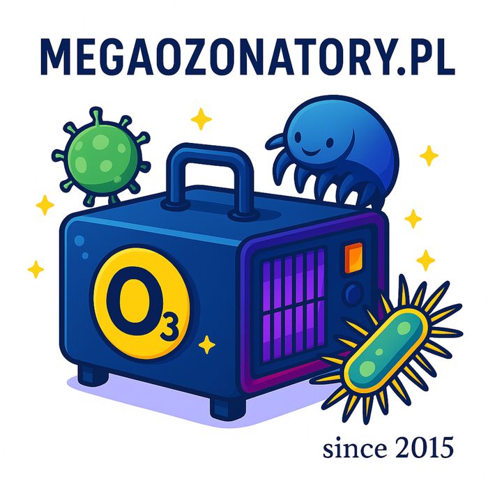 Mega Ozonatory Wypożyczalnia ozonowanie moc do 480g/h od 199zł/tydz