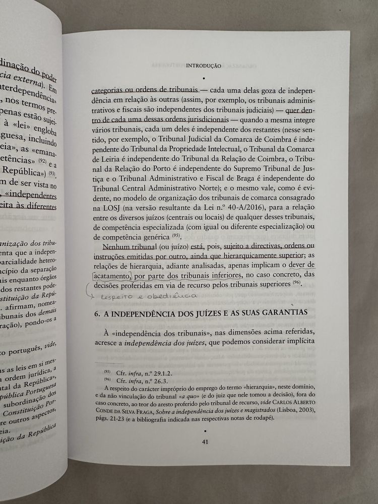 Manual Organização Judiciária Portuguesa