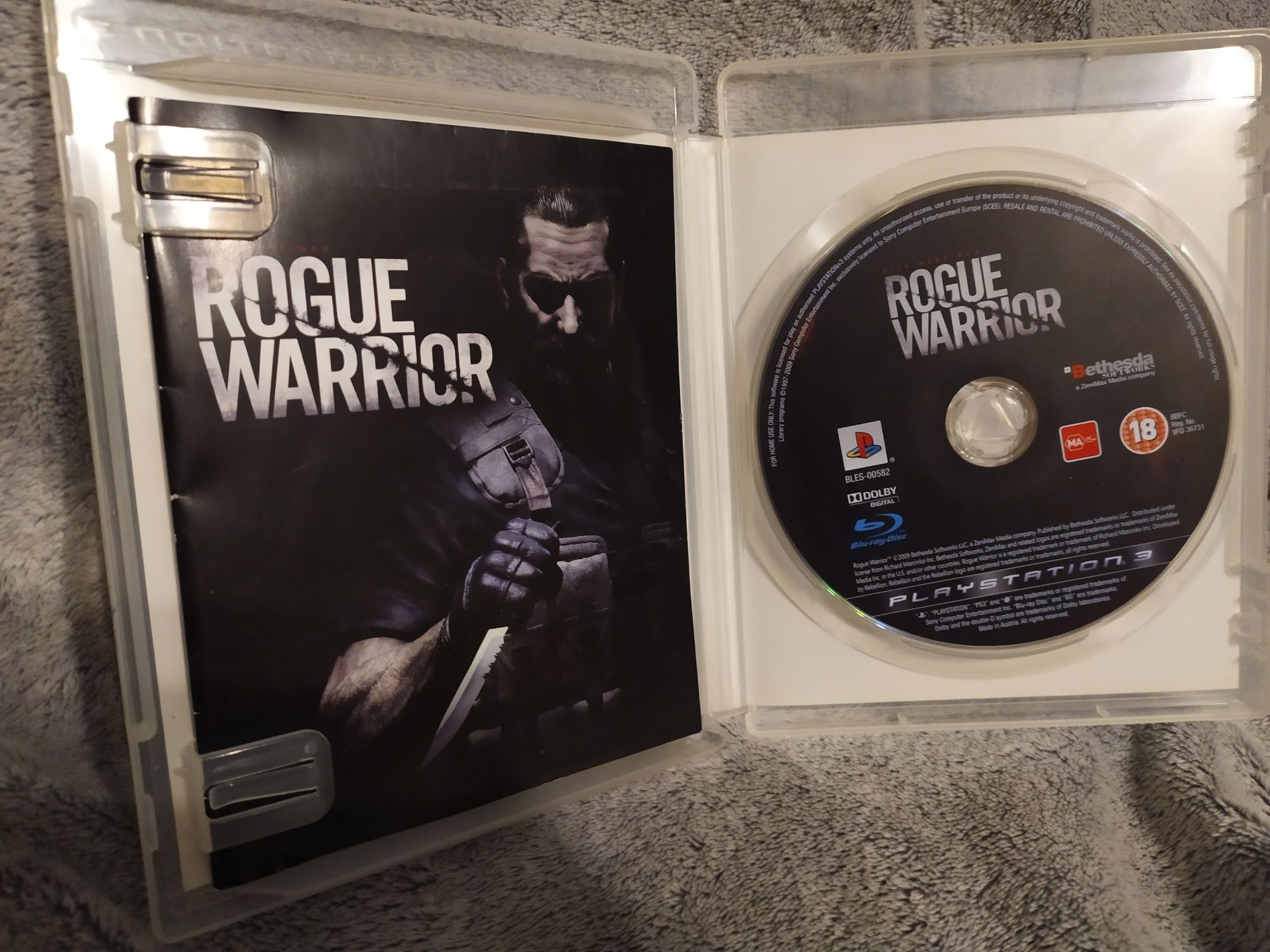 Rogue Warrior PlayStation 3 ps3 (kompletna)
