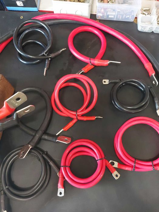 Кабель питания преобразователя напряжения инвертора от аккумулятора