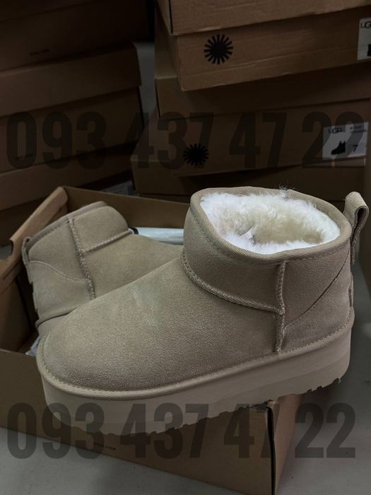 Жіночі UGG UGG Classic Ultra Mini Platform Grey На платформі