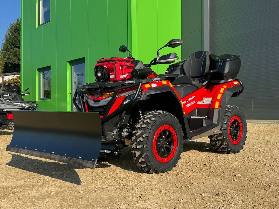 QJMOTOR SFA 1000 QUAD DLA STRAŻY POŻARNEJ pojazdy ratownicze dla OSP i PSP  dostawa