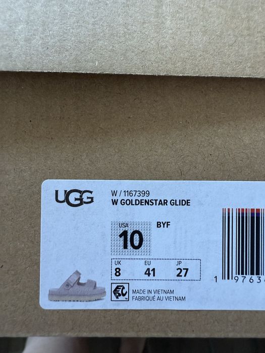 Сандалі/шльопанці/шльопкі UGG Goldenstar Glide 26.5 см