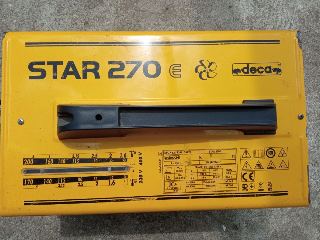 Зварювальний апарат DECA STAR 270 E