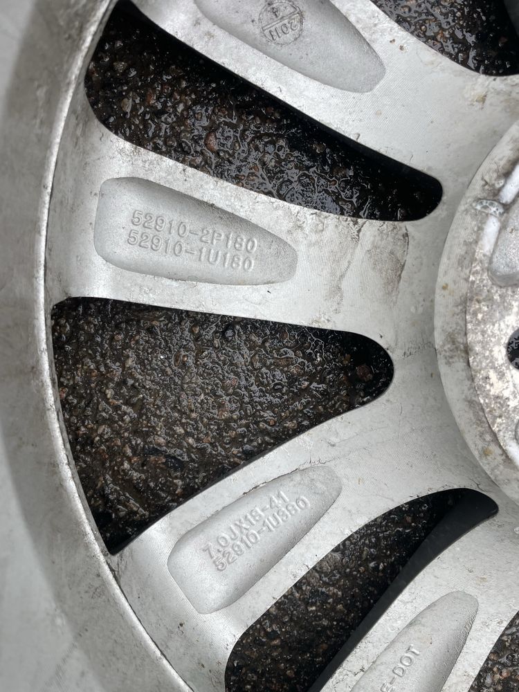 Диск, диски kia hyundai 18 радіус 529102p180