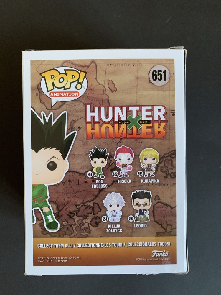 Funko Pop Hunter x Hunter 651 Gon Freecss