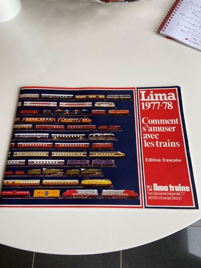 Catalogo Lima Trains 1977-78