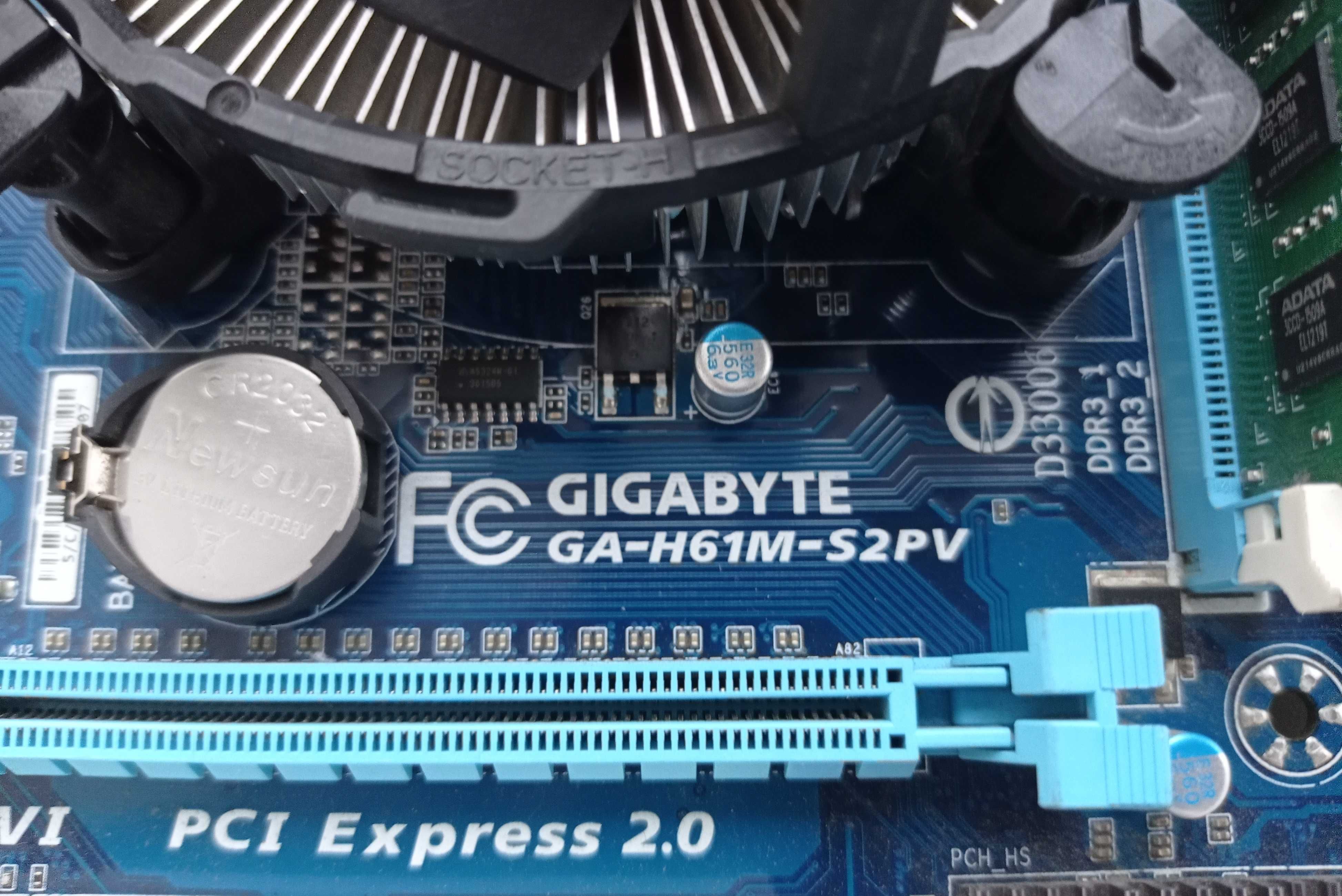 Комплект Gigabyte H61 + Core i5 3470 3.2GHz/3.6GHz s1155 + 8Gb RAM
