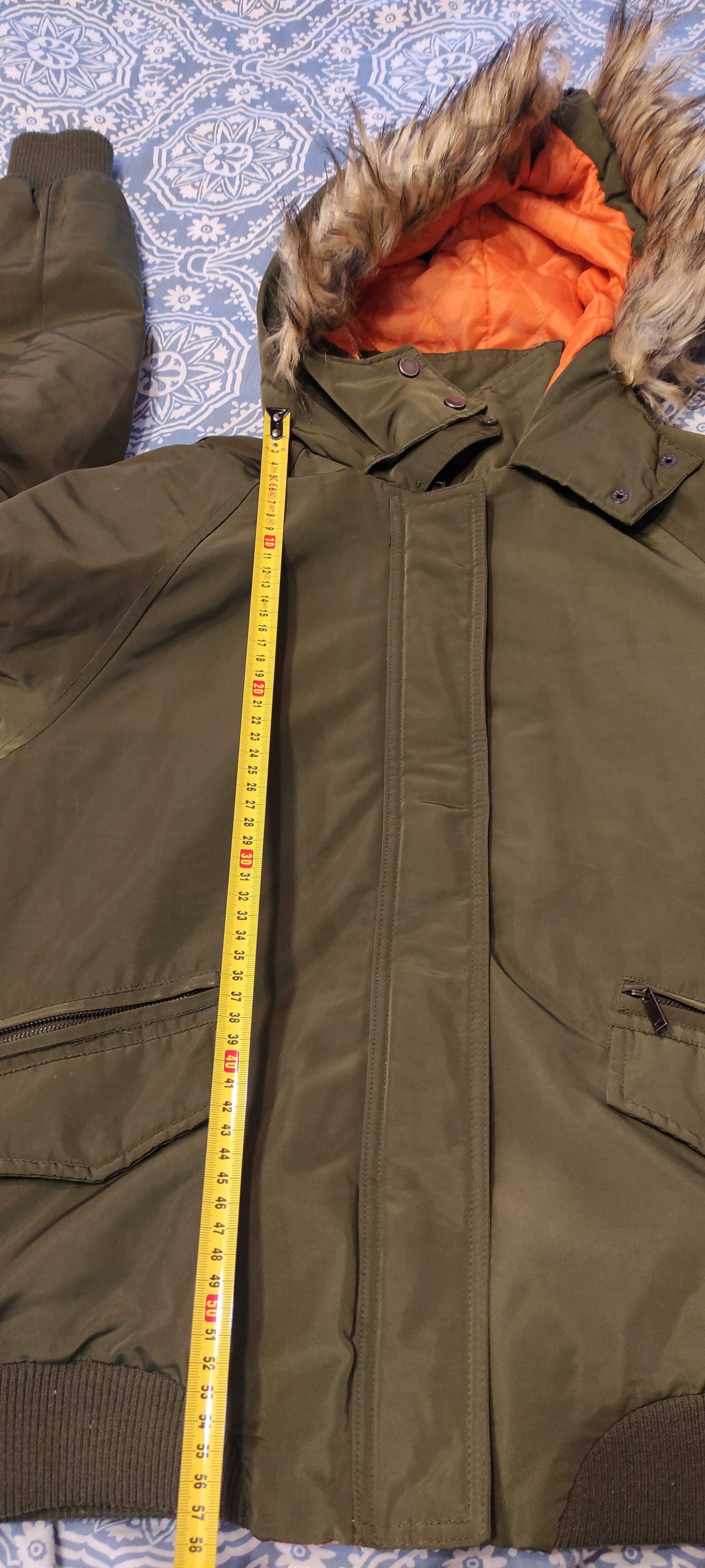 Kurtka parka jesień zima stan bdb r. 38 Stradivarius