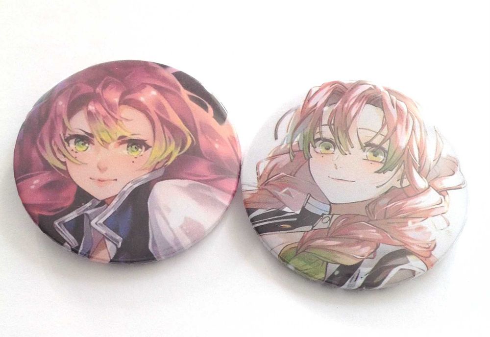 Mitsuri Kanroji / Demon Slayer 2 x przypinka