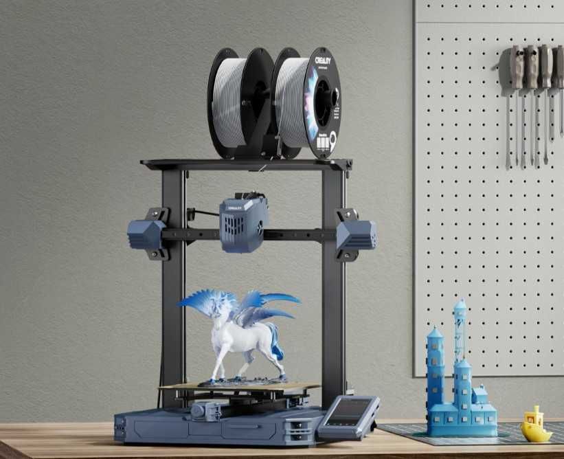 Creality CR-10 SE + WebCam-Velocidade maxima de impressao de 600 mm/s.