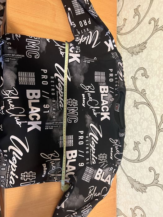 Тепла кофта чорна