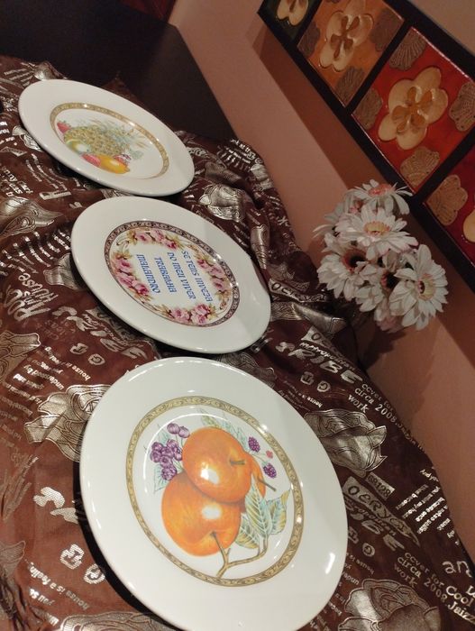 Pratos decorativos