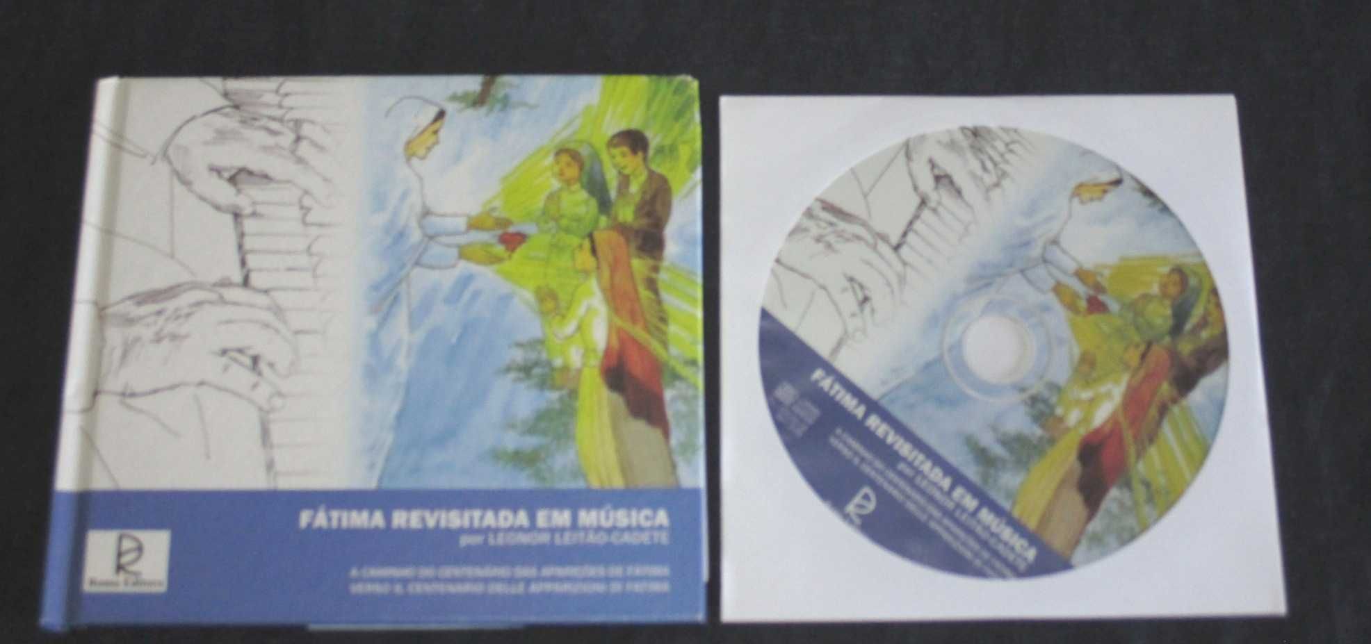 Livro Fátima Revisitada em Música com CD