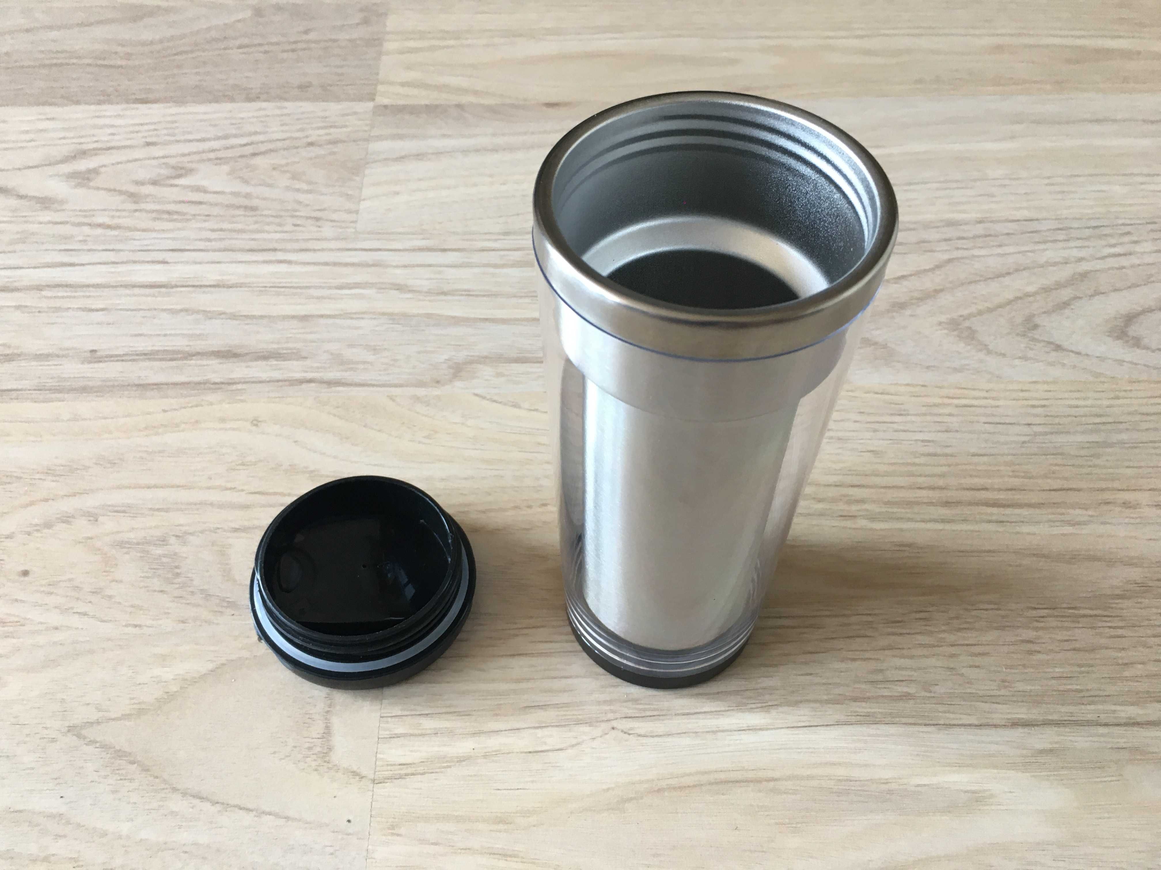 Kubek termiczny Casada termos na kawę herbatę napój 330 ml nieużywany